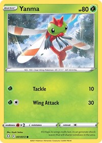 Yanma 001/072 · Reverse Holo