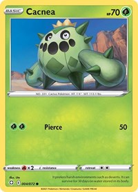 Cacnea 004/072 · Reverse Holo