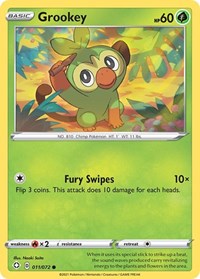 Grookey 011/072 · Reverse Holo