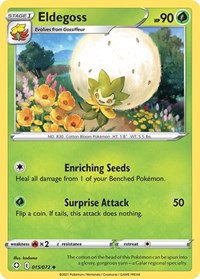 Eldegoss 015/072 · Reverse Holo