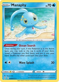 Manaphy 024/072 · Reverse Holo