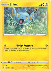 Shinx 031/072 · Reverse Holo