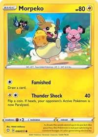 Morpeko 036/072 · Reverse Holo