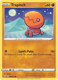 Trapinch 040/072 · Reverse Holo