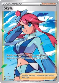 Skyla Full Art 072/072 Shining Fates Pokémon card