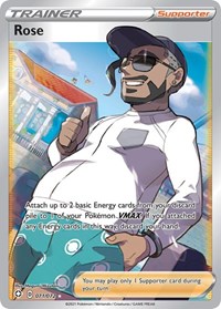 Rose Full Art 071/072 Shining Fates Pokémon card