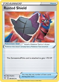 Rusted Shield 061/072 Shining Fates Reverse Holo Pokémon card