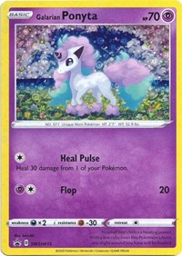 Galarian Ponyta (General Mills Promo) SWSH013