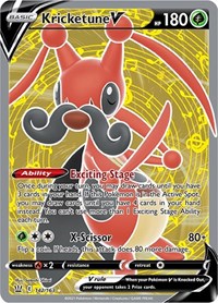 Kricketune V Full Art 142/163