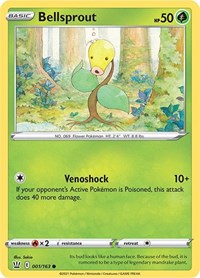 Bellsprout 001/163 · Reverse Holo