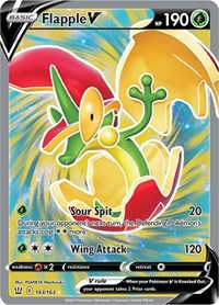 Flapple V Full Art 143/163