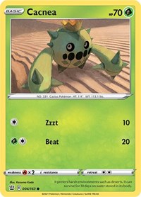 Cacnea 004/163 · Reverse Holo