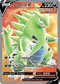 Tyranitar V Full Art 154/163