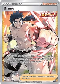 Bruno Full Art 158/163 Battle Styles Pokémon card