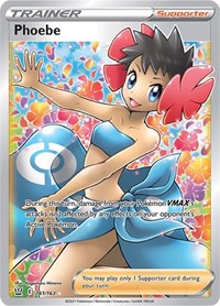 Phoebe Full Art 161/163 Battle Styles Pokémon card