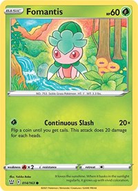 Fomantis 014/163 · Reverse Holo