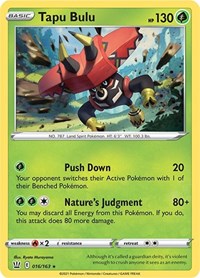 Tapu Bulu 016/163 · Reverse Holo
