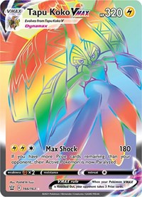 Tapu Koko VMAX Secret 166/163