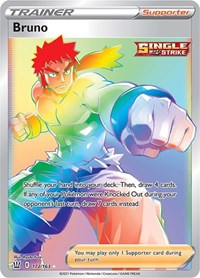 Bruno Secret 172/163 Battle Styles Pokémon card