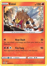 Entei 020/163 · Reverse Holo