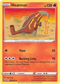 Heatmor 026/163 · Reverse Holo