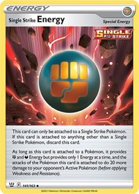 Single Strike Energy 141/163 Battle Styles Reverse Holo Pokémon card