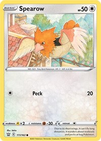 Spearow 111/163 · Reverse Holo