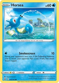 Horsea 031/163 · Reverse Holo