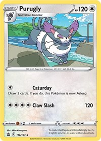 Purugly 116/163 · Reverse Holo