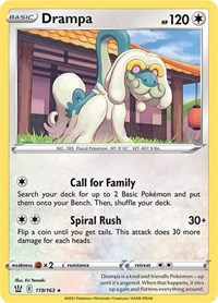 Drampa 119/163 · Reverse Holo