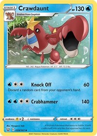Crawdaunt 039/163 · Reverse Holo