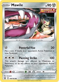 Mawile 100/163 · Reverse Holo