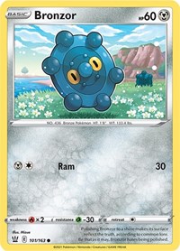 Bronzor 101/163 · Reverse Holo