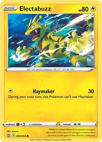 Electabuzz 044/163 · Reverse Holo