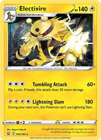 Electivire 045/163 · Reverse Holo