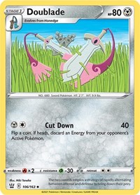 Doublade 106/163 · Reverse Holo