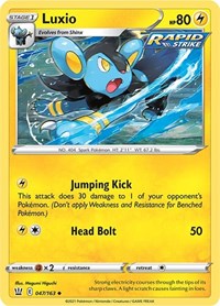 Luxio 047/163 · Reverse Holo