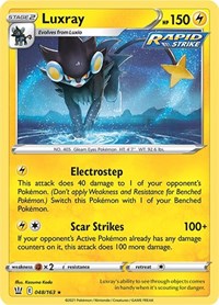Luxray 048/163 · Reverse Holo