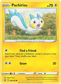 Pachirisu 049/163 · Reverse Holo