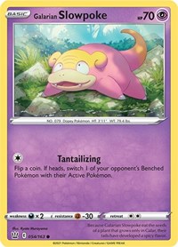 Galarian Slowpoke 054/163 · Reverse Holo