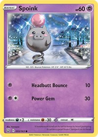 Spoink 055/163 · Reverse Holo