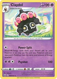 Claydol 058/163 · Reverse Holo