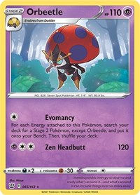 Orbeetle 065/163 · Reverse Holo