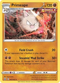 Primeape 067/163 · Reverse Holo