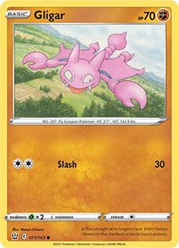 Gligar 071/163 · Reverse Holo