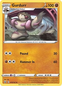 Gurdurr 074/163 · Reverse Holo