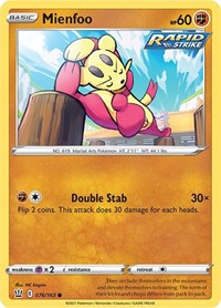 Mienfoo 076/163 · Reverse Holo