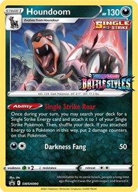 Houndoom (Prerelease) SWSH090