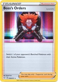 Boss's Orders [Lysandre] 058/072 Deck Exclusives Pokémon card
