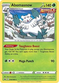 Abomasnow 010/198 · Reverse Holo